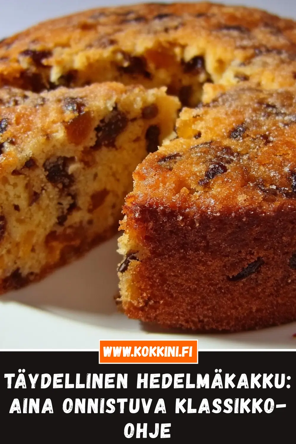 Paras hedelmäkakku 5 vaiheessa – Mausteinen ja täyteläinen