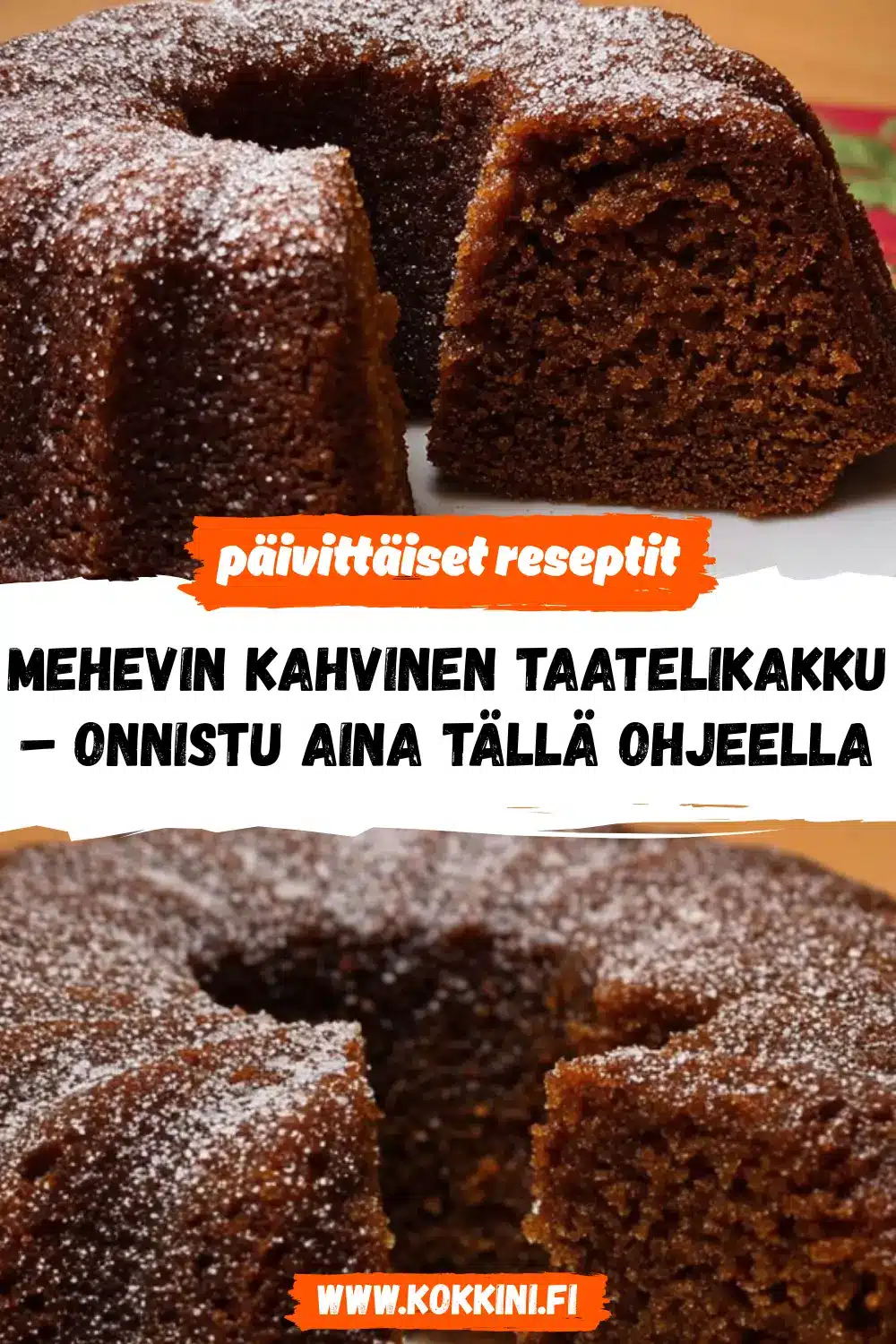 Mehevin kahvinen taatelikakku: Onnistu aina tällä ohjeella