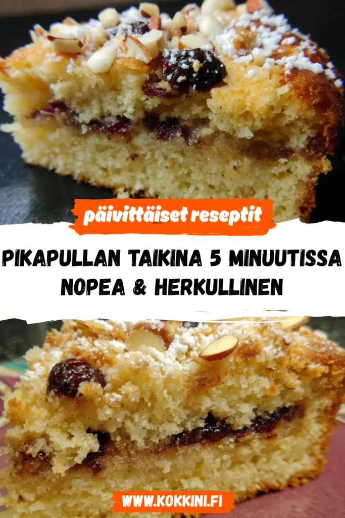 Pikapullan taikina 5 minuutissa | Nopea & herkullinen