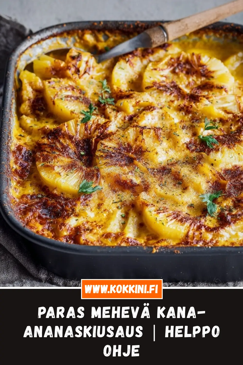 Paras mehevä kana-ananaskiusaus | Helppo ohje