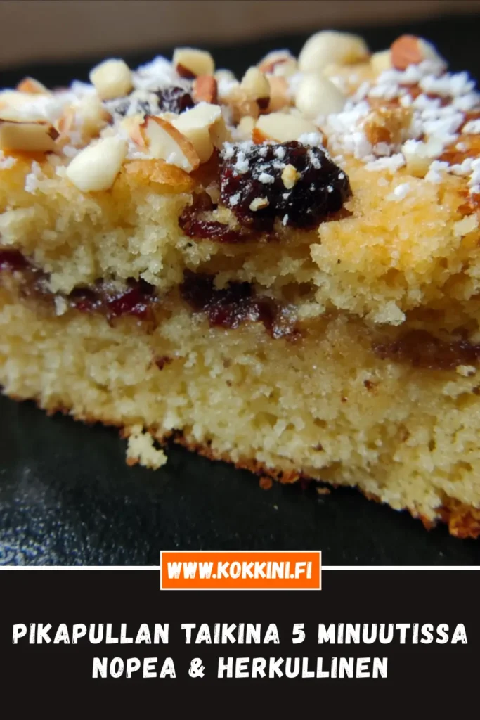Pikapullan taikina 5 minuutissa | Nopea & herkullinen