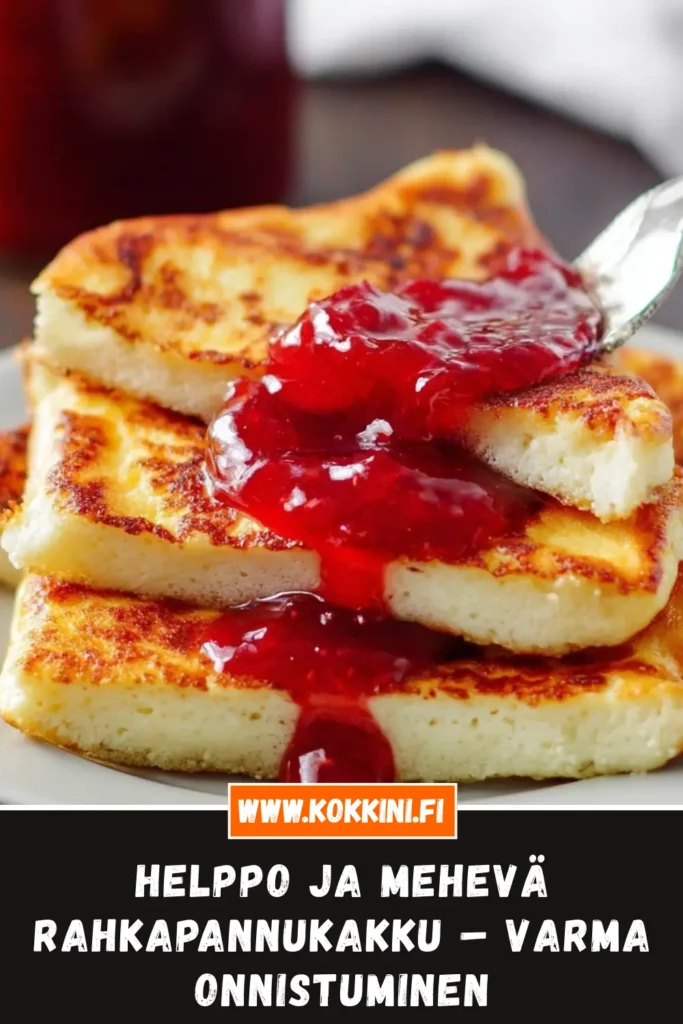 Perinteinen rahkapannukakku – Maukas ja nopea herkku