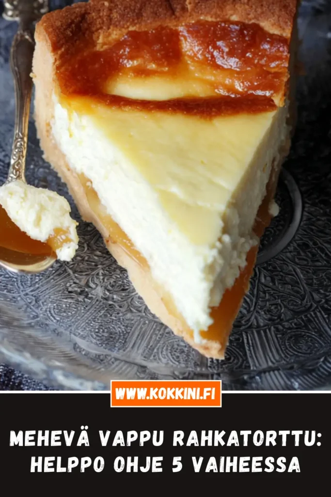 Mehevä Vapun rahkatorttu: Helppo ohje 5 vaiheessa