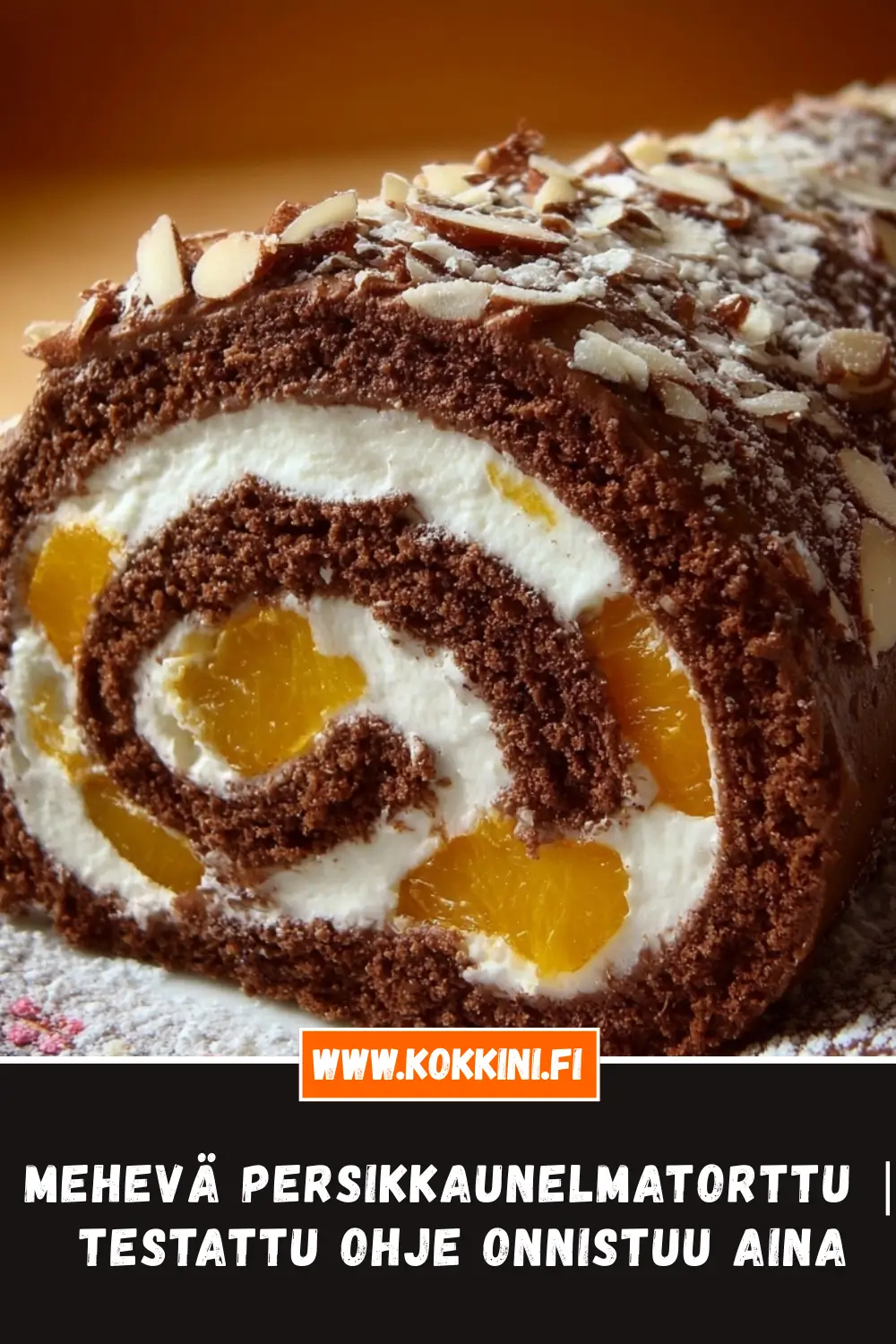 Mehevä persikkaunelmatorttu: Testattu ohje onnistuu aina