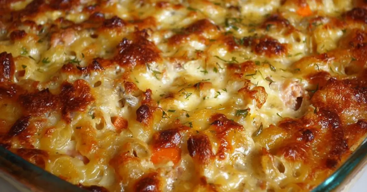 Tonnikalamakaronilaatikko alle 30 minuutissa