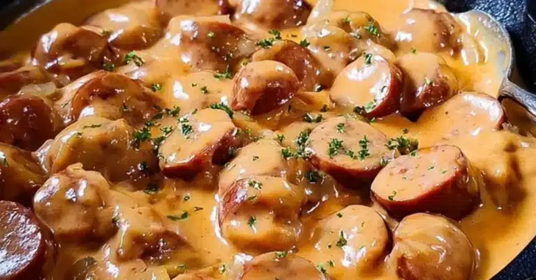 Perinteinen nakkikastike: Helppo ja nopea ohje