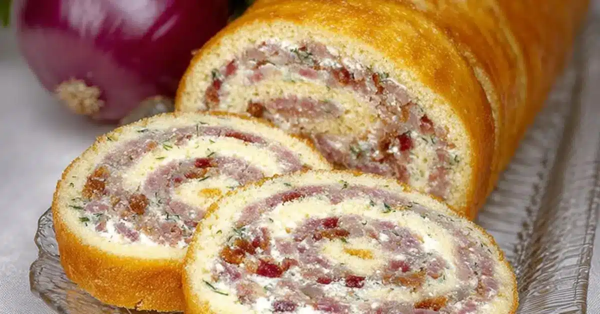 Mehevin jauhoton suolainen kääretorttu: Helppo ohje