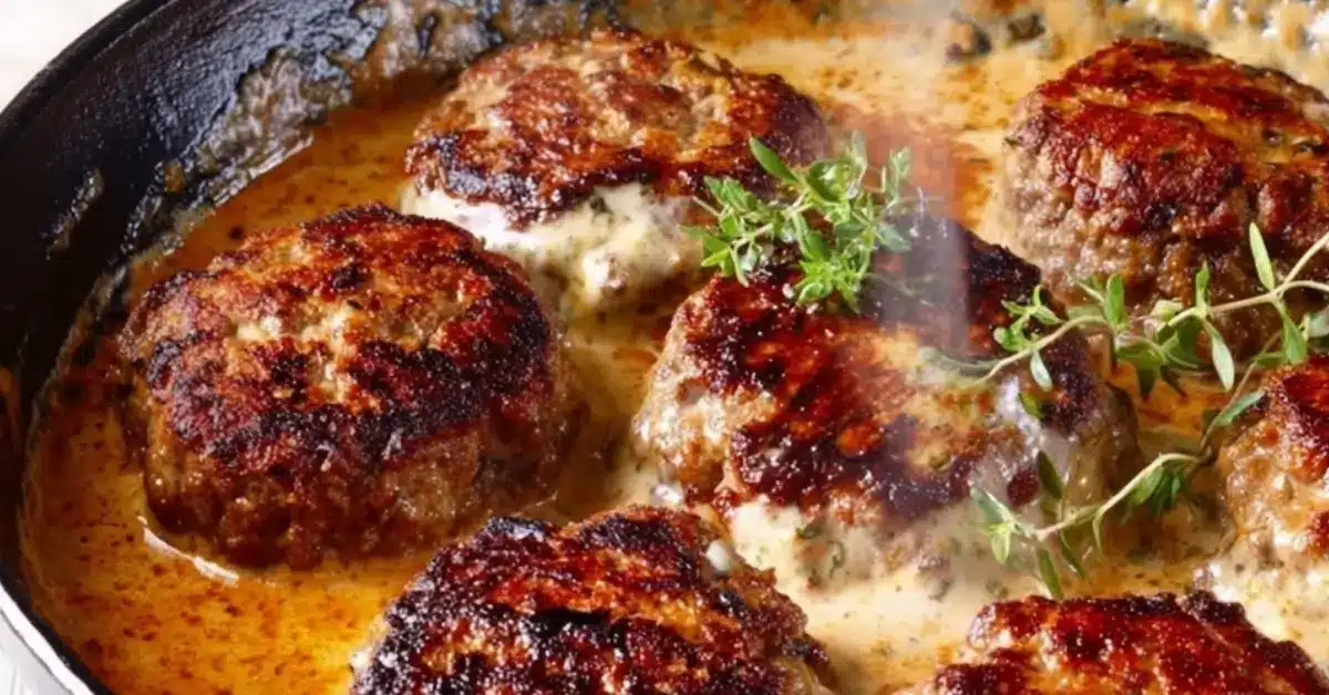 Jauhelihapihvit kermakastikkeessa alle 30 minuutissa