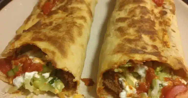 Mehevä kebab rulla valmis 30 minuutissa: Helppo ohje