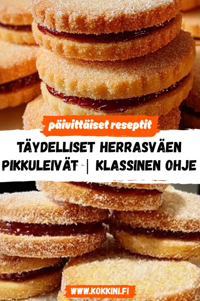 Herrasväen pikkuleivät: Varma ja helppo resepti