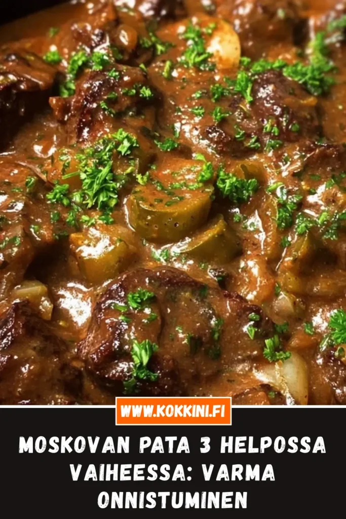 Paras Moskovan pata - Täydellinen ja helppo ohje