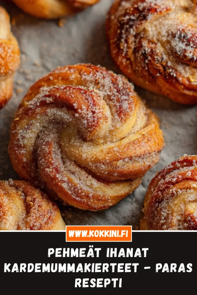 Ihanat Kardemummakierteet: Vain 5 helppoa vaihetta