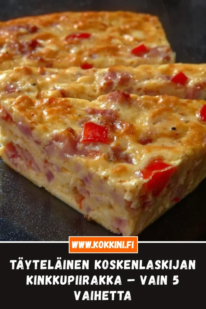 Paras Koskenlaskijan kinkkupiirakka | Helppo resepti