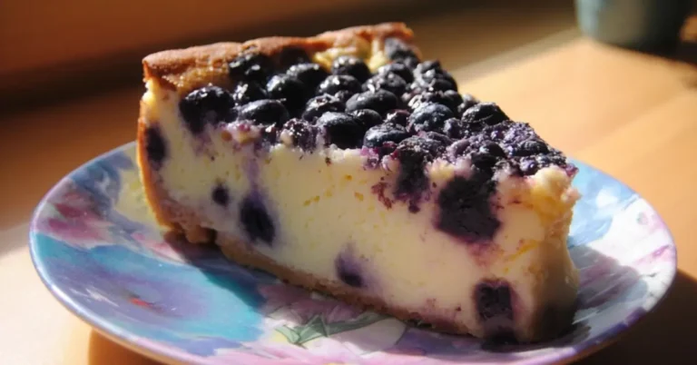 Täydellinen mustikkarahkakakku 8 aineksesta