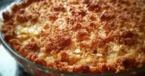 Vain 5 aineen kaurainen omenapiirakka – Nopea ohje