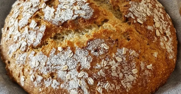 Helppo kaurapataleipä - Paras vaivaton ohje