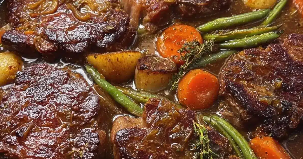 Täydelliset uunissa haudutetut Kasslerpihvit 3 vaiheessa