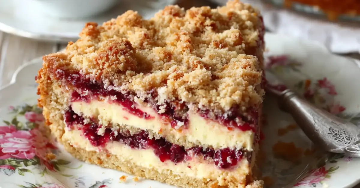 Mehevä puolukkapiirakka 3 vaiheessa (Testattu Resepti)