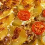 Helppo valkosipulinen jauheliha-perunalaatikko (5 vaihetta)