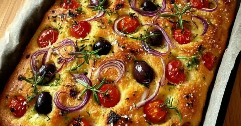 Helppo focaccia: täydellinen leipä 5 vaiheessa