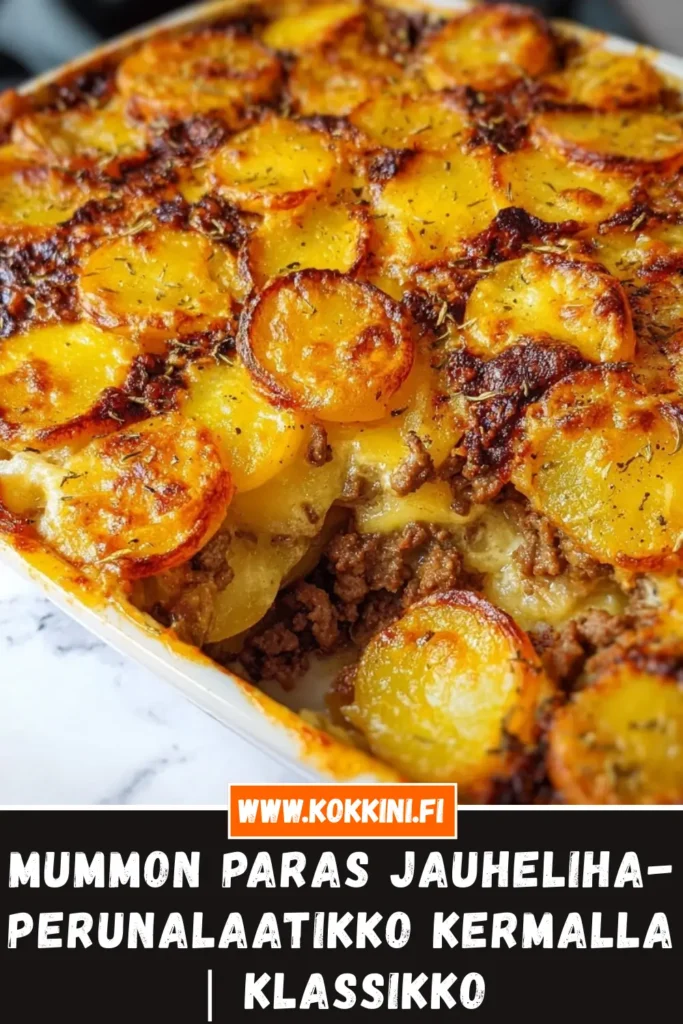 Mummon paras jauheliha-perunalaatikko kermalla | Klassikko