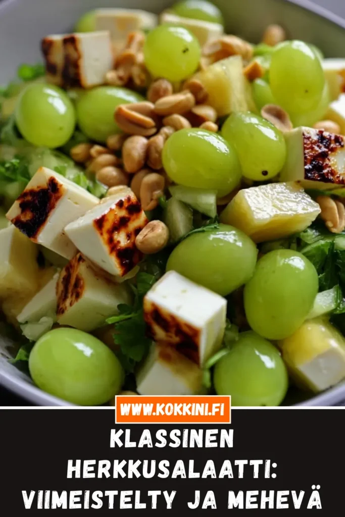 Klassinen herkkusalaatti: Viimeistelty ja mehevä ohje