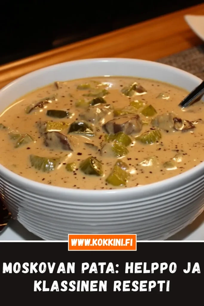 Moskovan pata: Helppo ja klassinen resepti