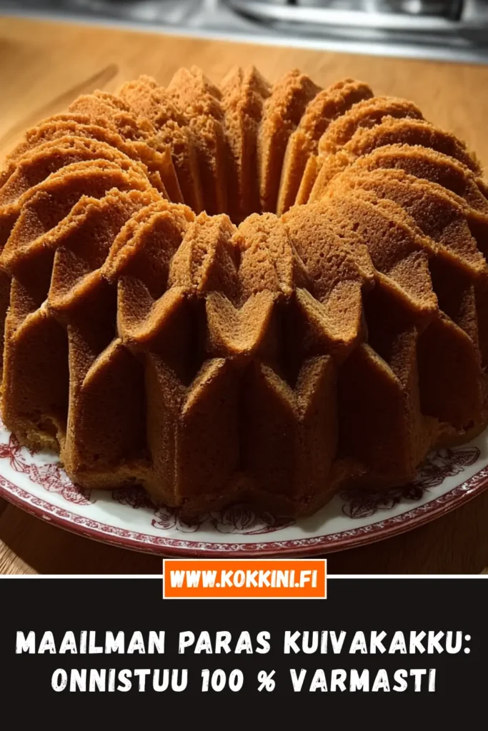 Ikisuosikki: Maailman paras kuivakakku (Mummolta)