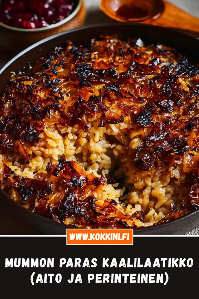 Mummon paras kaalilaatikko (Aito ja perinteinen)