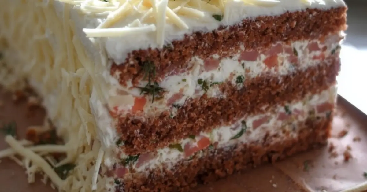 Mehevä kinkkuvoileipäkakku - klassinen suosikkiohje