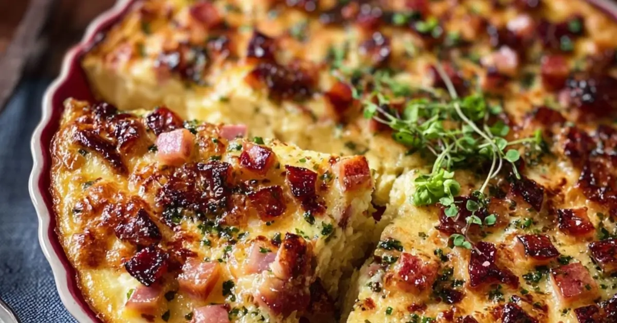 Ranskalainen kinkkupiirakka 5 helpossa vaiheessa