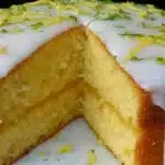 Sitruunakakku vain 5 ainesosasta – helpompaa ei ole!