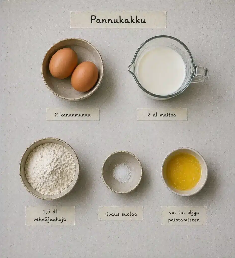 Iltapalaksi pannukakkua 30 minuutissa – Helppo ja nopea