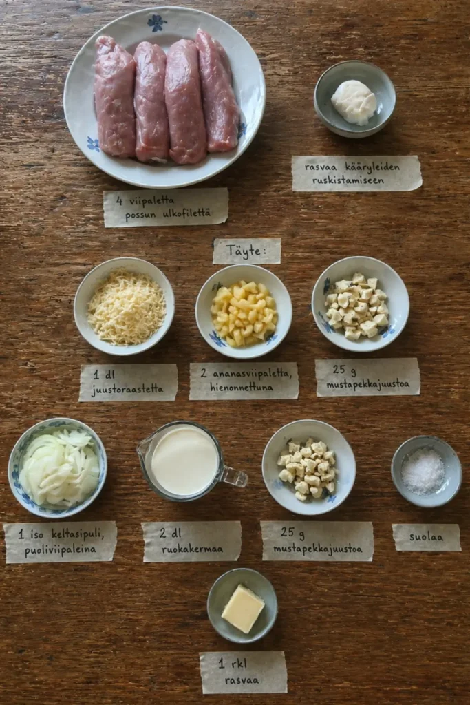 Possunlihakääryleet uunissa – Valmista herkut vain 45 min