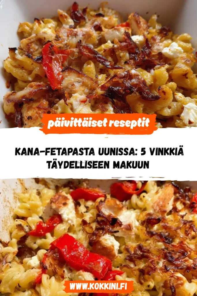 Kana-fetapasta uunissa: 5 syytä miksi tämä on paras resepti
