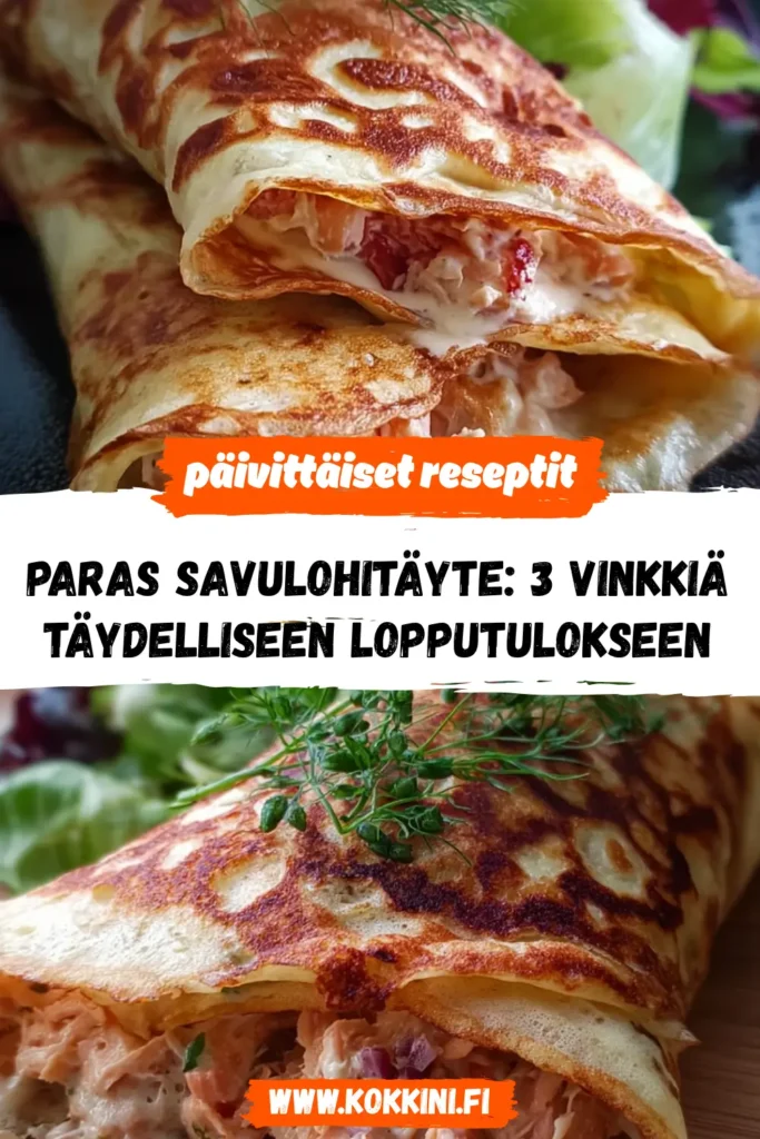 Paras savulohitäyte: 3 vinkkiä täydelliseen lopputulokseen
