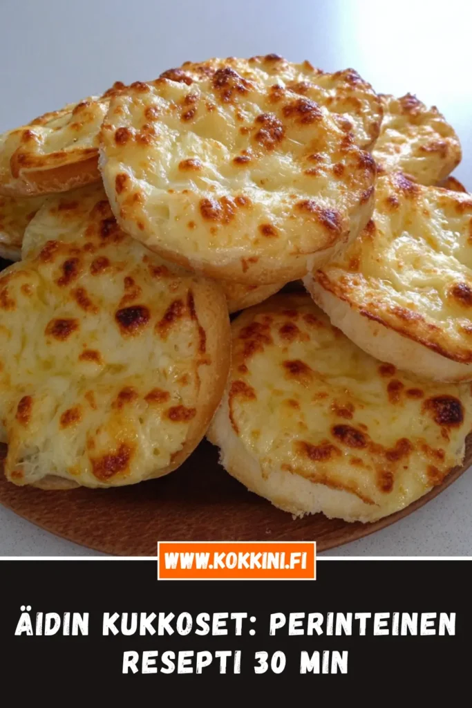 Äidin kukkoset: perinteinen resepti 30 min