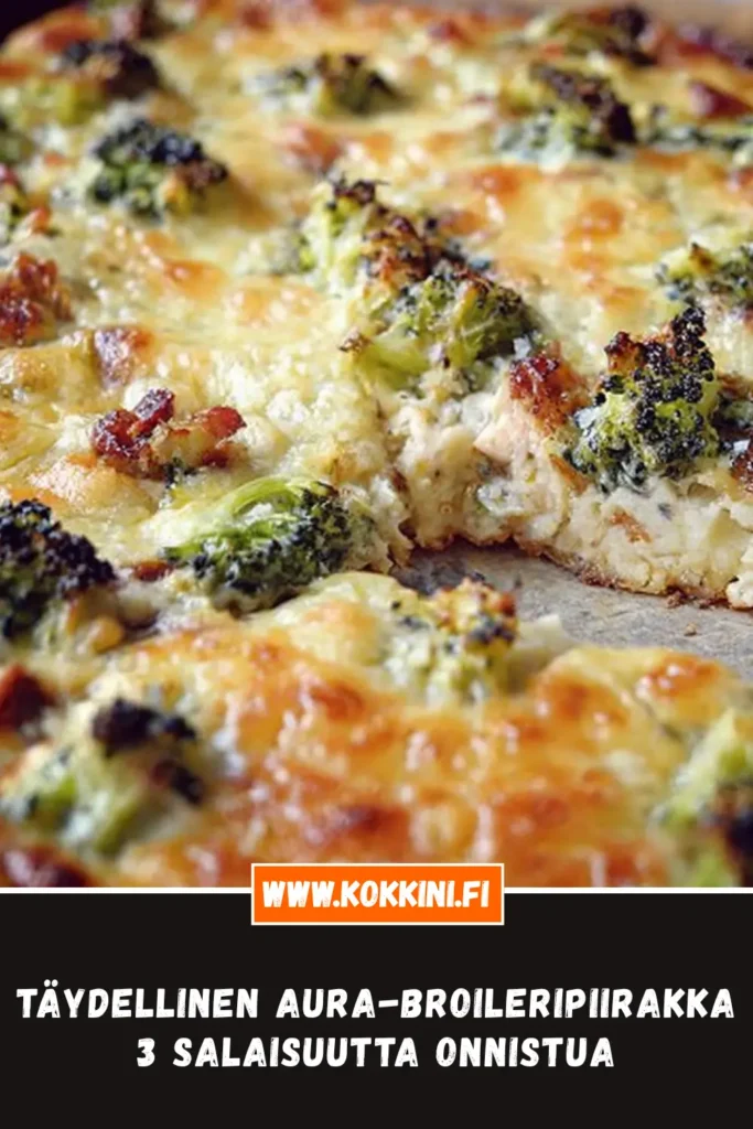 Täydellinen Aura-broileripiirakka: helppo ja herkullinen pellillinen