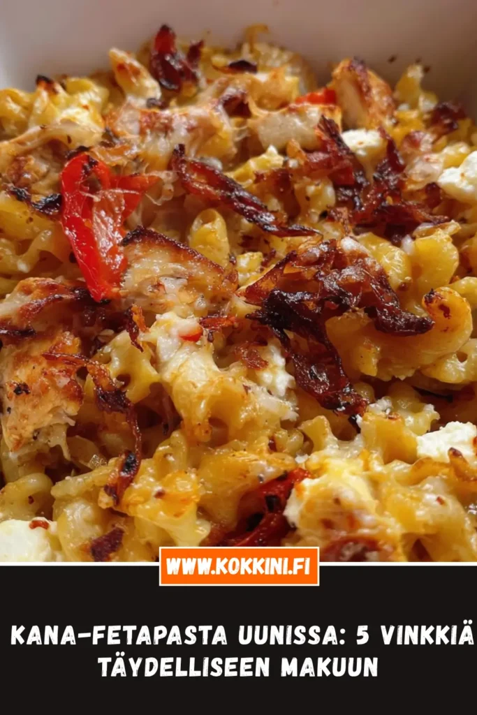 Kana-fetapasta uunissa: 5 syytä miksi tämä on paras resepti