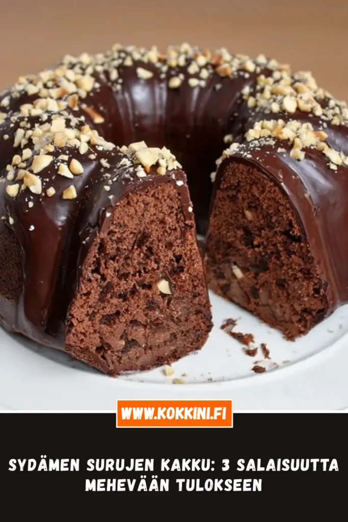 Sydämen surujen kakku: 3 salaisuutta mehevään tulokseen