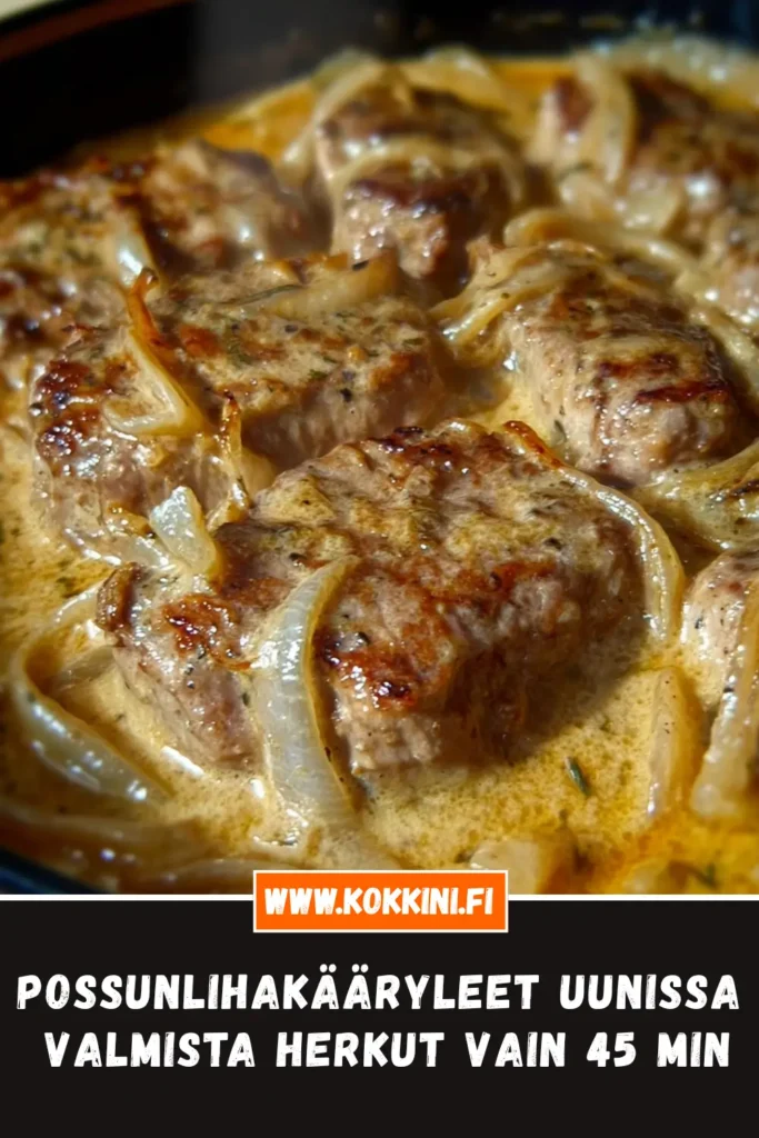 Possunlihakääryleet uunissa – Valmista herkut vain 45 min