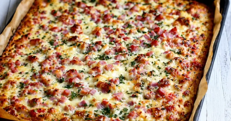 Kinkku-juustopiirakka 30 min: Helppo ja nopea suolainen