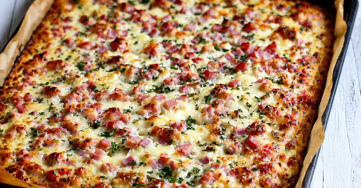 Kinkku-juustopiirakka 30 min: Helppo ja nopea suolainen