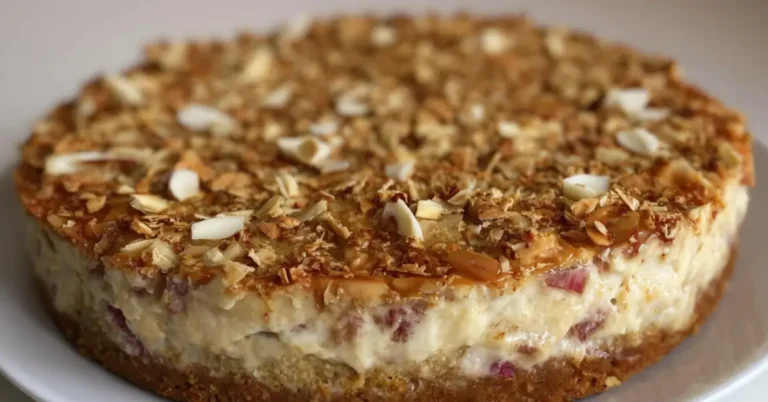 Paras raparperi-tuorejuustopiirakka: 3 vinkkiä mehevyyteen