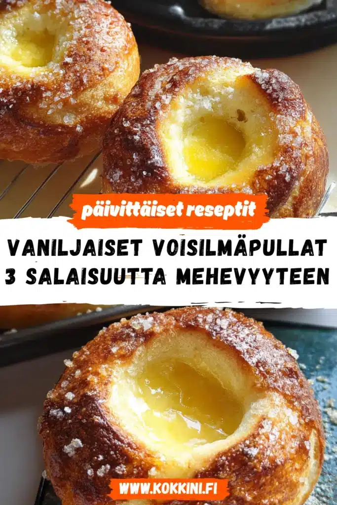 Vaniljaiset voisilmäpullat – 3 salaisuutta mehevyyteen