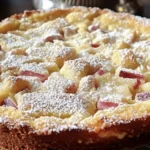 Täydellinen raparperikakku valmistuu vain 30 minuutissa