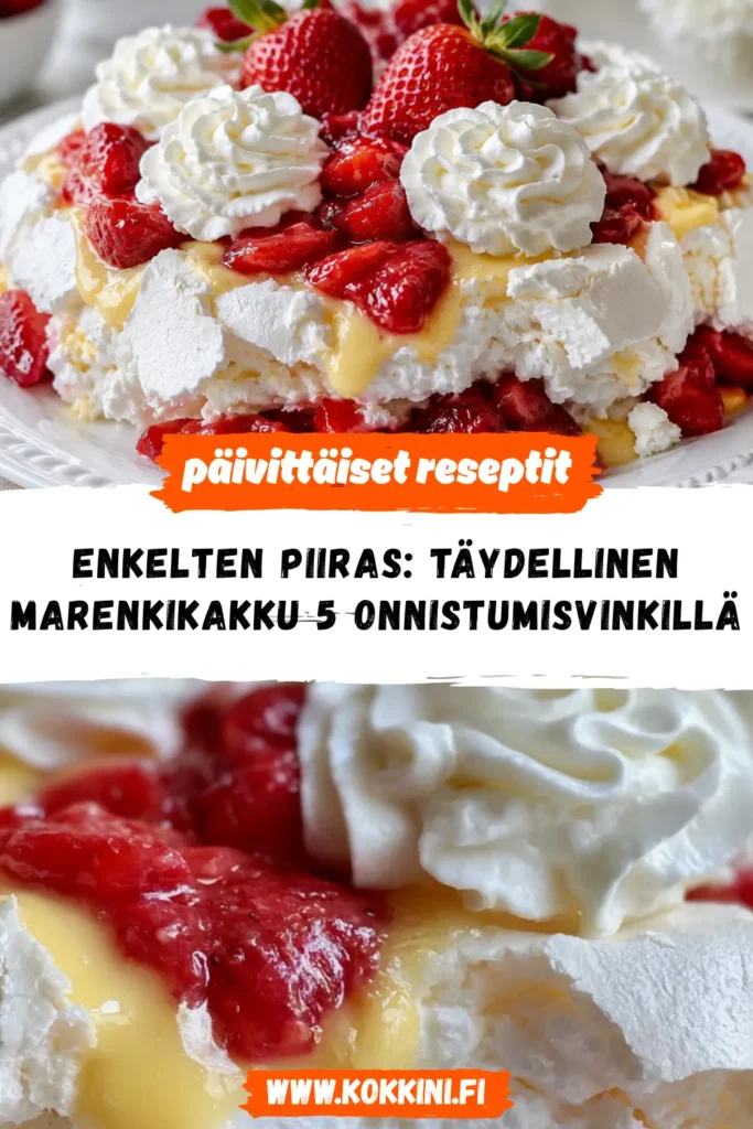 Enkelten piiras – täydellinen kakku 5 vinkillä