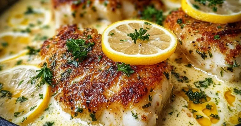 Mehevät Sei-fileet sitruuna-parmesaanikastikkeessa | 20 min