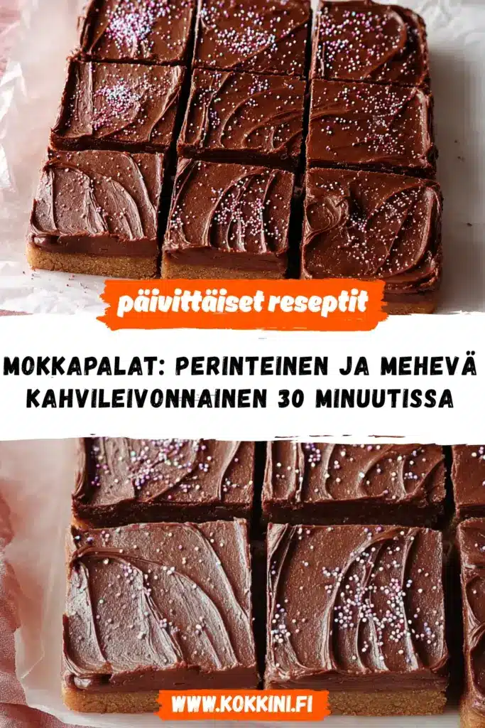 mokkapalat reseptikuva valmiista annoksesta