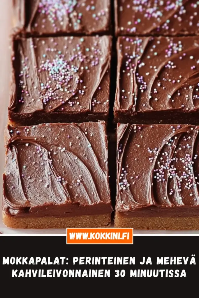 mokkapalat lähikuva annoksesta